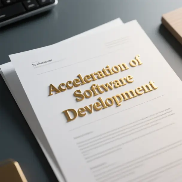Image of Acceleration of Software Development