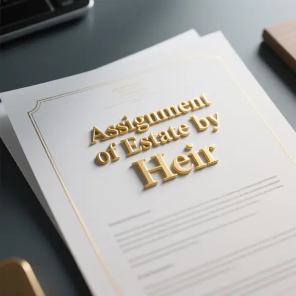 Image of Assignment of Estate by Heir