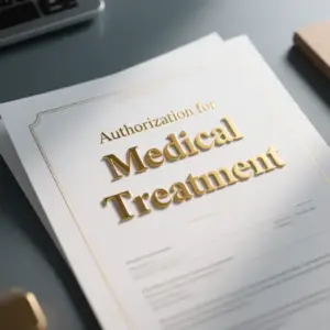 Image of Authorization for Medical Treatment