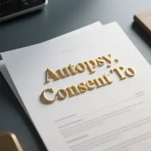 Image of Autopsy, Consent To