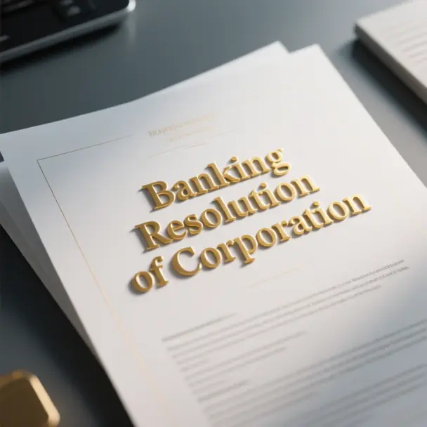 Image of Banking Resolution of Corporation