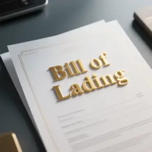 Image of Bill of Lading