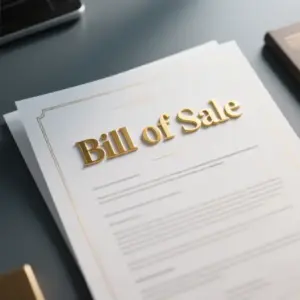 Image of Bill of Sale