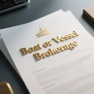 Image of Boat or Vessel Brokerage