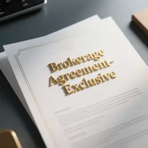Image of Brokerage Agreement-Exclusive