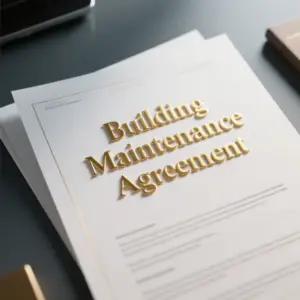 Image of Building Maintenance Agreement