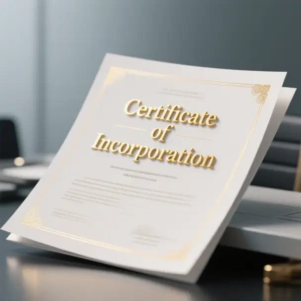 Image of Certificate of Incorporation
