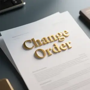 Image of Change Order