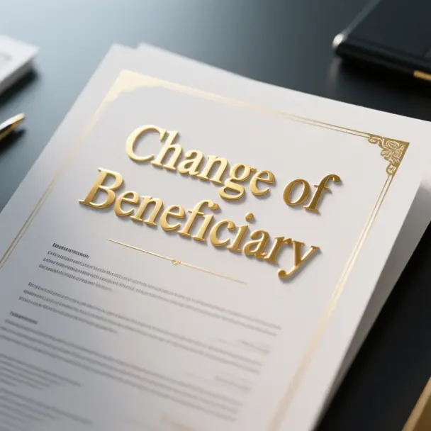 Image of Change of Beneficiary