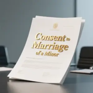 Image of Consent to Marriage of a Minor