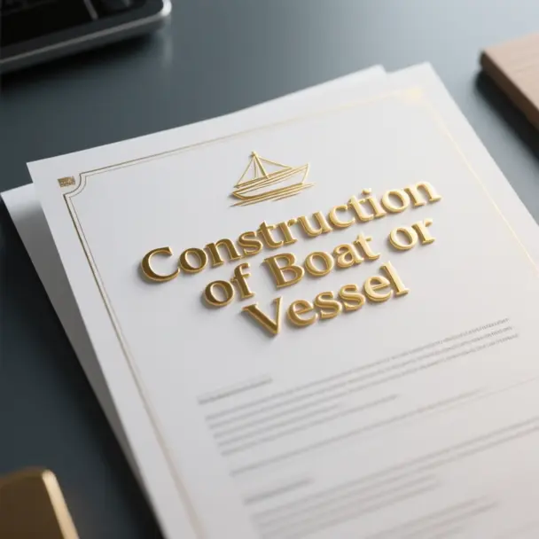 Image of Construction of Boat or Vessel