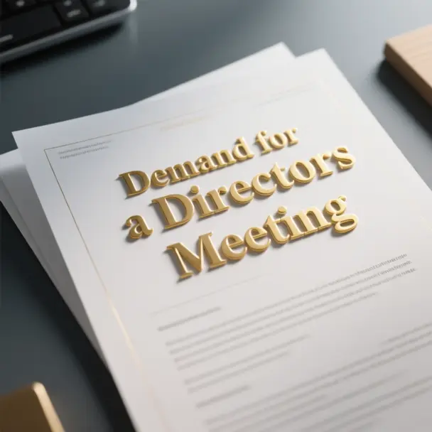 Image of Demand for a Directors Meeting