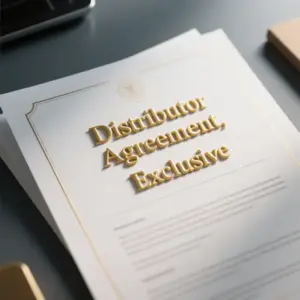 Image of Distributor Agreement, Exclusive