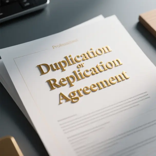 Image of Duplication or Replication Agreement