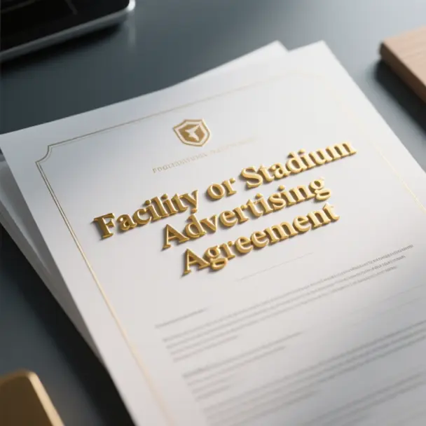 Image of Facility or Stadium Advertising Agreement