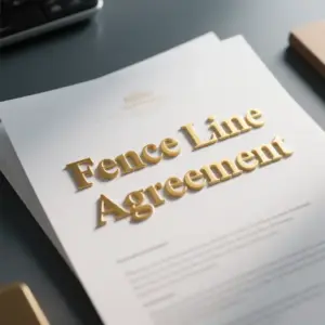 Image of Fence Line Agreement