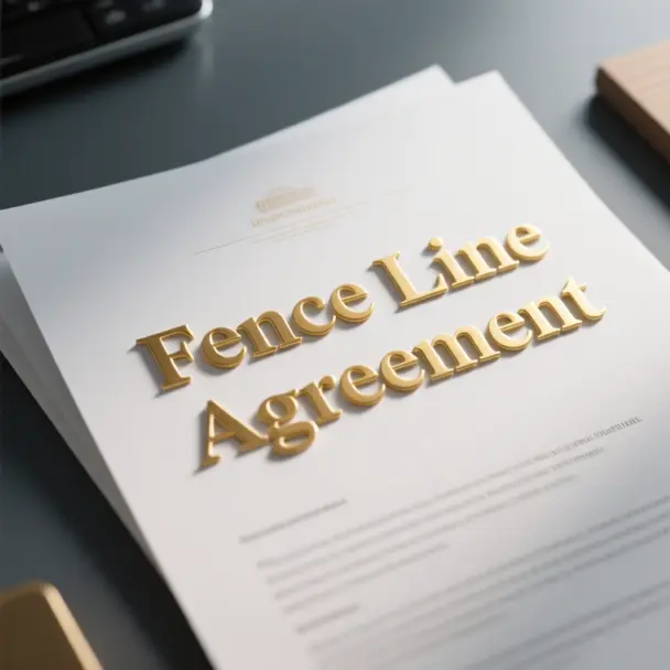 Image of Fence Line Agreement