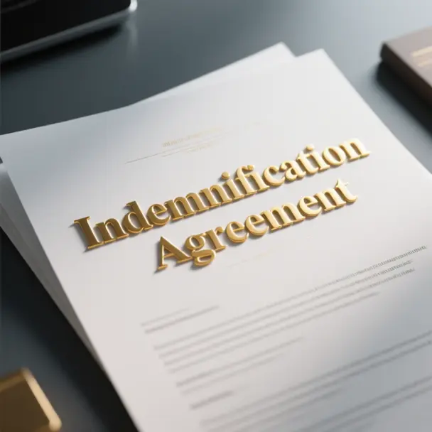 Image of Indemnificiation Agreement