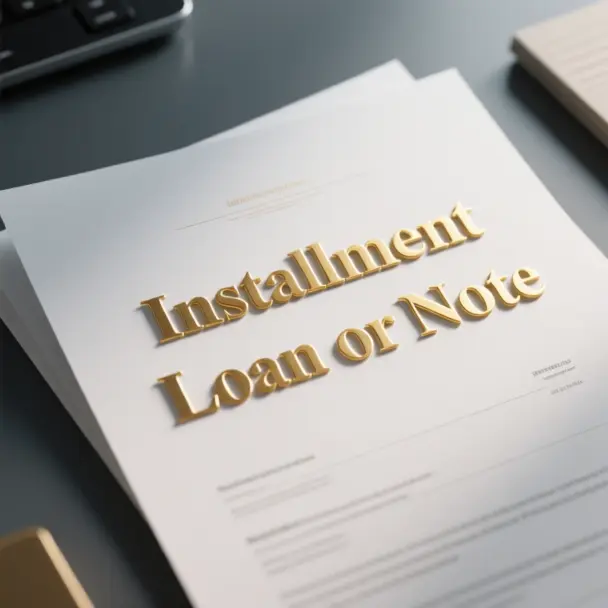 Image of Installment Loan or Note