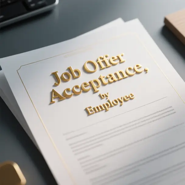 Image of Job Offer Acceptance, by Employee