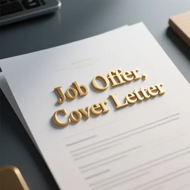 Image of Job Offer, Cover Letter