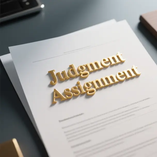 Image of Judgment Assignment