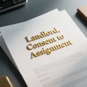 Image of Landlord, Consent to Assignment