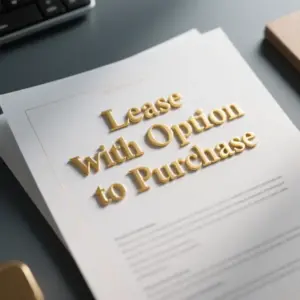 Image of Lease with Option to Purchase