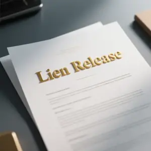 Image of Lien Release