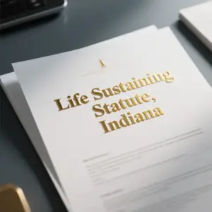 Image of Life Sustaining Statute, Indiana