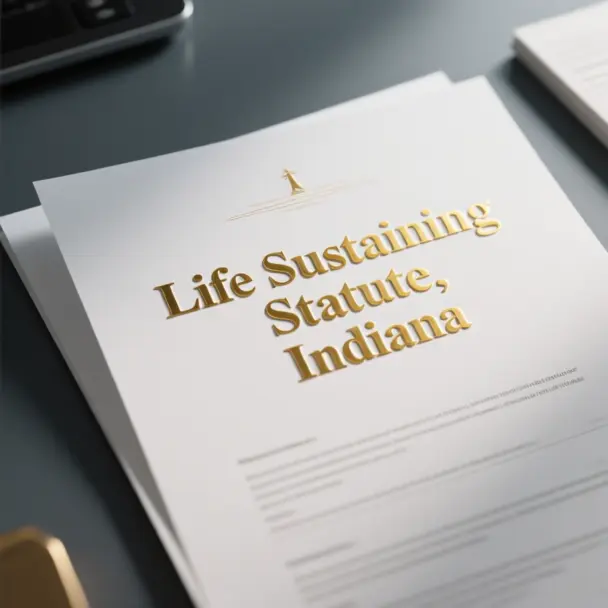 Image of Life Sustaining Statute, Indiana