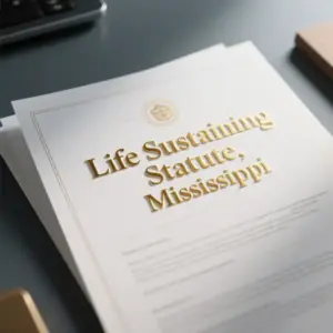 Image of Life Sustaining Statute, Mississippi