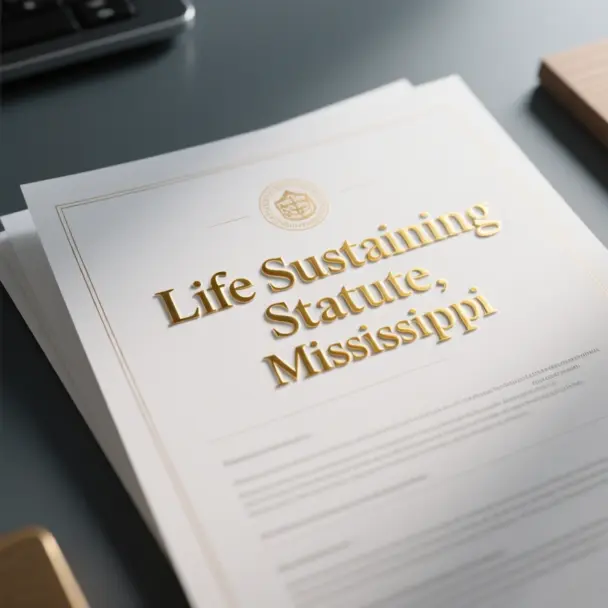 Image of Life Sustaining Statute, Mississippi
