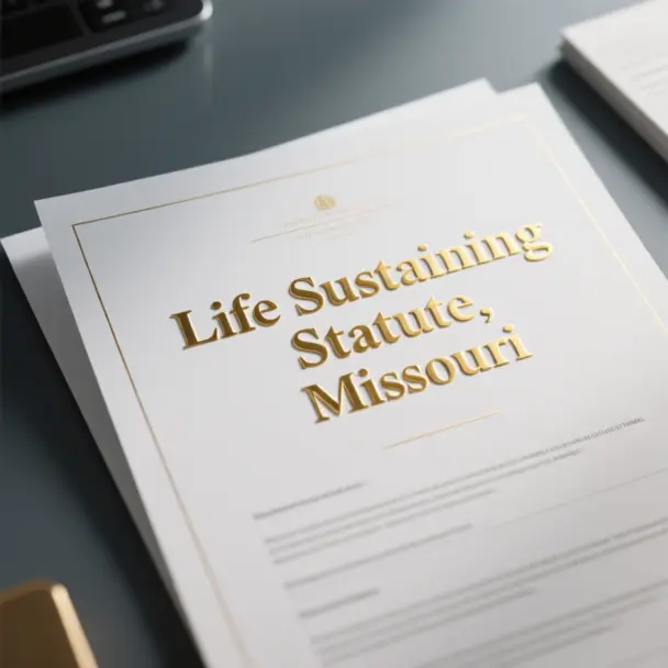 Image of Life Sustaining Statute, Missouri