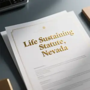 Image of Life Sustaining Statute, Nevada