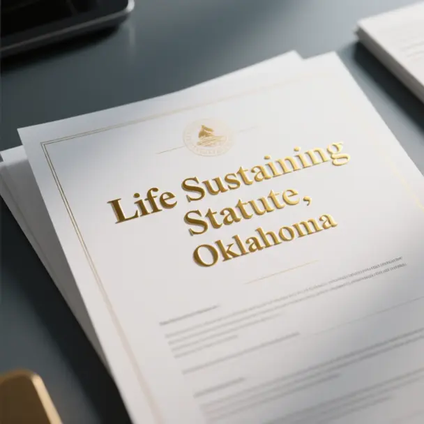 Image of Life Sustaining Statute, Oklahoma
