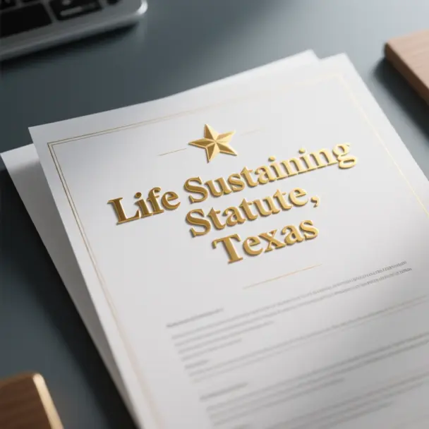 Image of Life Sustaining Statute, Texas