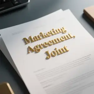 Image of Marketing Agreement, Joint
