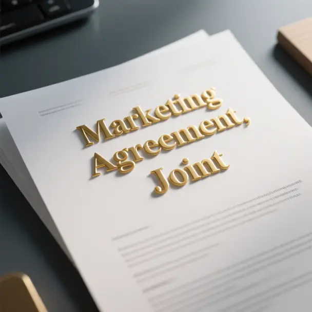 Image of Marketing Agreement, Joint