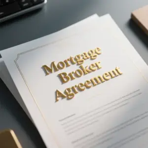 Image of Mortgage Broker Agreement