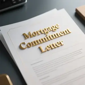 Image of Mortgage Commitment Letter