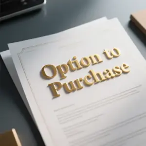 Image of Option to Purchase