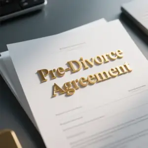 Image of Pre-Divorce Agreement