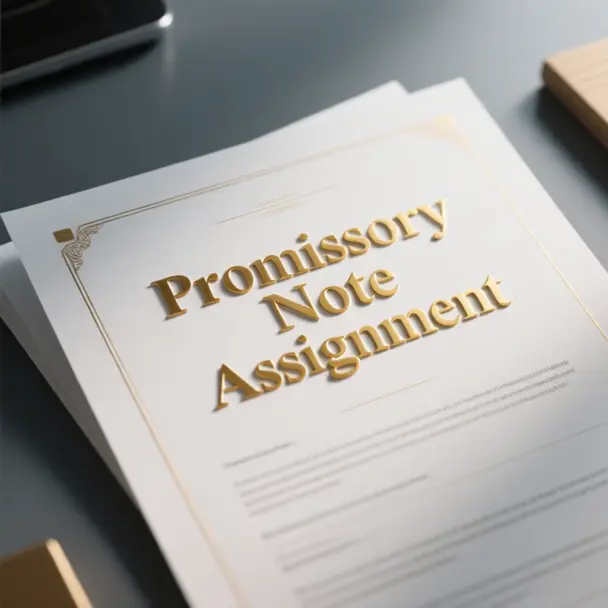 Image of Promissory Note Assignment