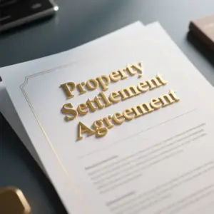 Image of Property Settlement Agreement