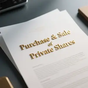 Purchase & Sale Of Private Shares