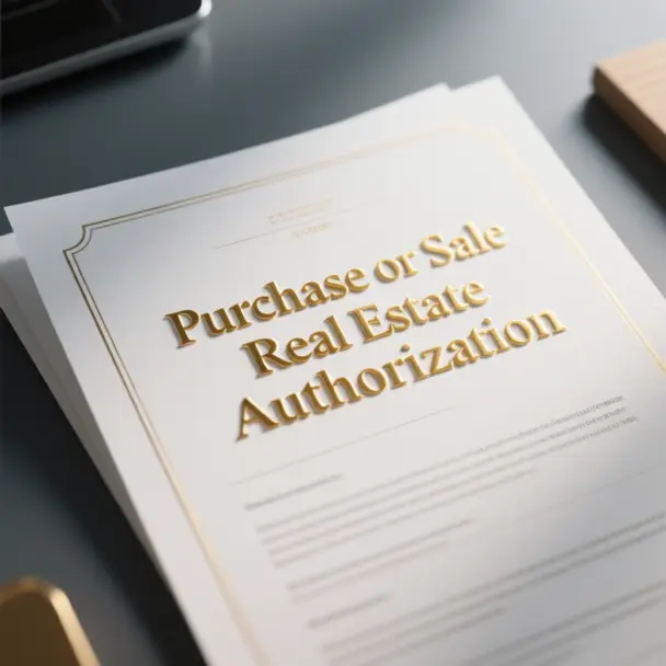 Image of Purchase or Sale of Real Estate Corp. Authorization