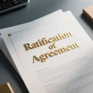 Image of Ratification of Agreement