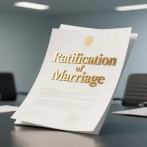 Image of Ratification of Marriage