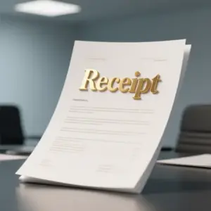 Image of Receipt